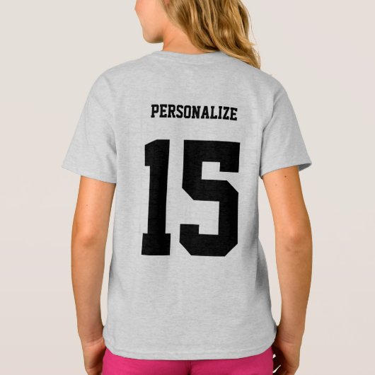 Soccer Kicks - Green T-Shirt (Achterkant)