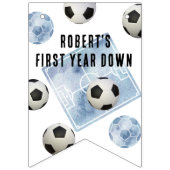 Soccer kids first birthday party  vlaggetjes (Tweede vlag)