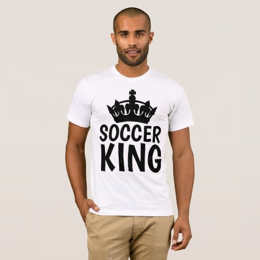 SOCCER KING T-shirts (Voorkant volledig)