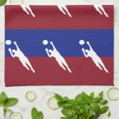 Soccer Kitchen Towel Theedoek (Gevouwen)
