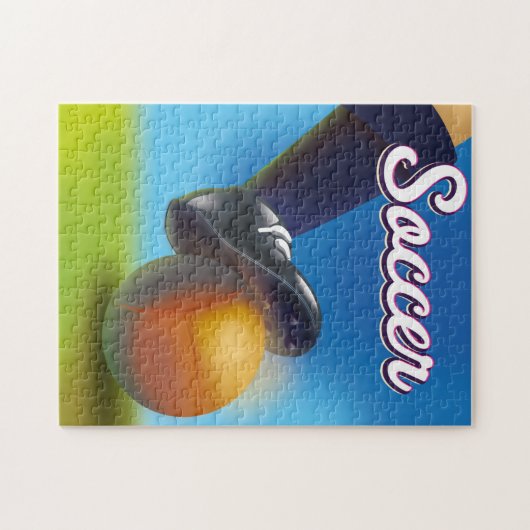 Soccer Legpuzzel (Horizontaal)