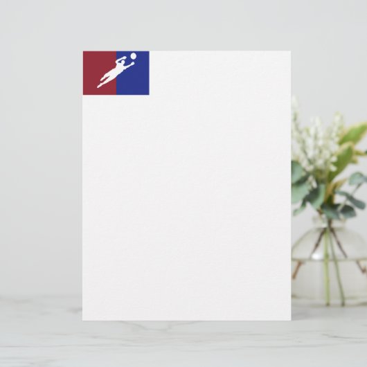 Soccer Letterhead (Staand voorkant)
