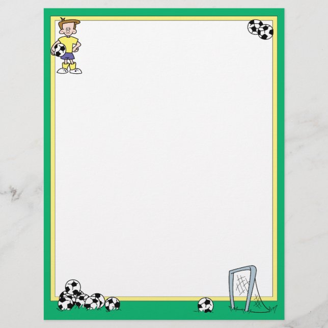 Soccer Letterhead (Voorkant)