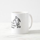 Soccer love fan player Koffee Mok (Voorkant rechts)