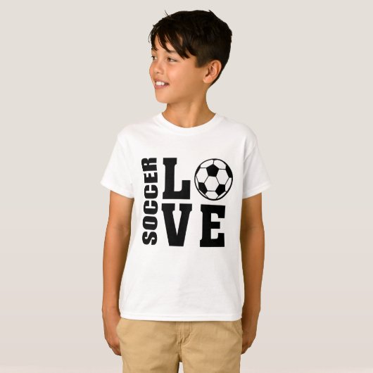 Soccer Love, Soccer T shirt (Voorkant volledig)