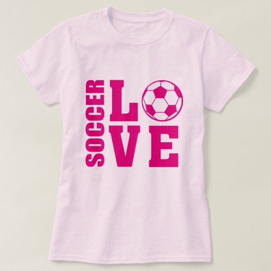 Soccer Love, Soccer T shirt (Design voorkant)