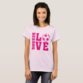 Soccer Love, Soccer T shirt (Voorkant volledig)