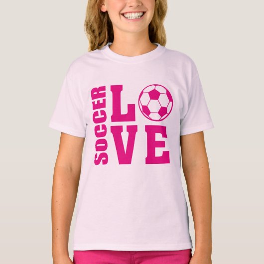 Soccer Love, Soccer T shirt (Voorkant)