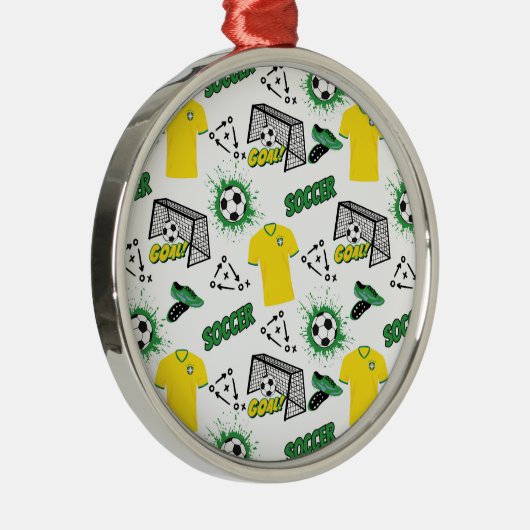 Soccer Lover Christmas Ornament Keepsake (Rechts)