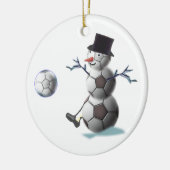 Soccer Lovers kerstcadeautjes Keramisch Ornament (Links)