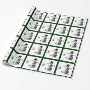 Soccer Lovers Kerstmis Cadeaupapier