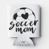 Soccer Ma Heart Ball Blikjeskoeler (Achterkant)