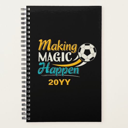 Soccer Making Magic Planner (Voorkant)