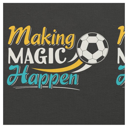Soccer Making Magic Stof (Close Up)