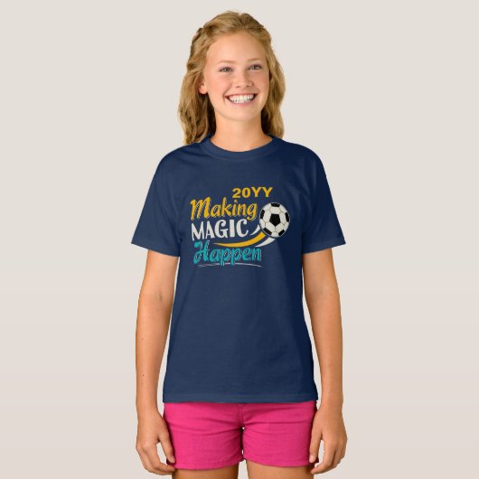 Soccer Making Magic T-shirt (Voorkant volledig)