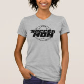 Soccer Mam ball badge T-shirt (Voorkant)