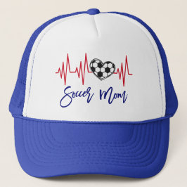 Soccer Mam Heartbeat Trucker Pet