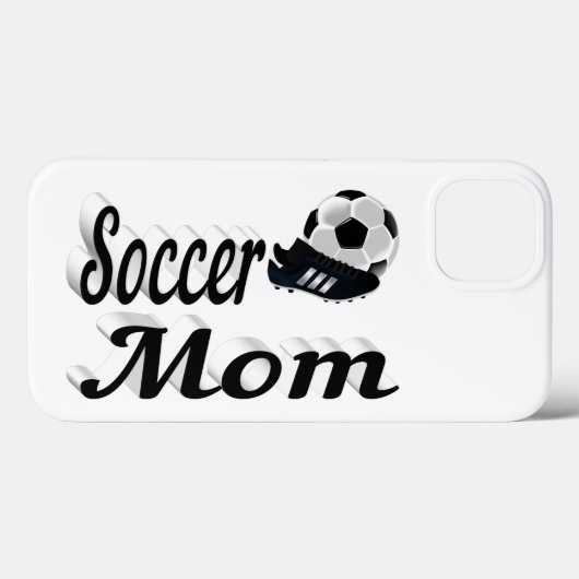Soccer Mam iPhone Case (Achterkant (horizontaal))