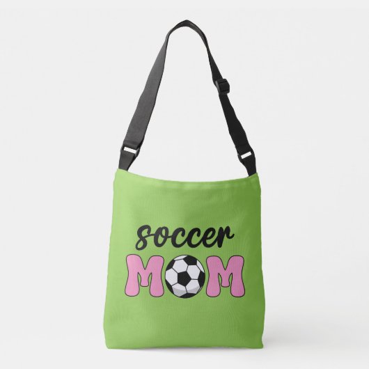 Soccer Mam Moederdag Crossbody Tas (Voorkant)