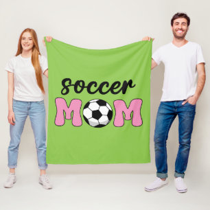 Soccer Mam Moederdag Fleece Deken