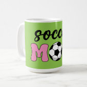 Soccer Mam Moederdag Koffiemok (Voorkant links)