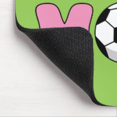 Soccer Mam Moederdag Muismat (Hoek)