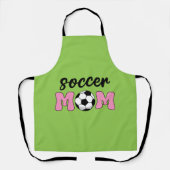 Soccer Mam Moederdag Schort (Voorkant)