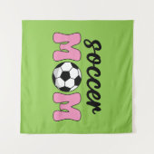 Soccer Mam Moederdag Wandkleed (Voorkant (horizontaal))