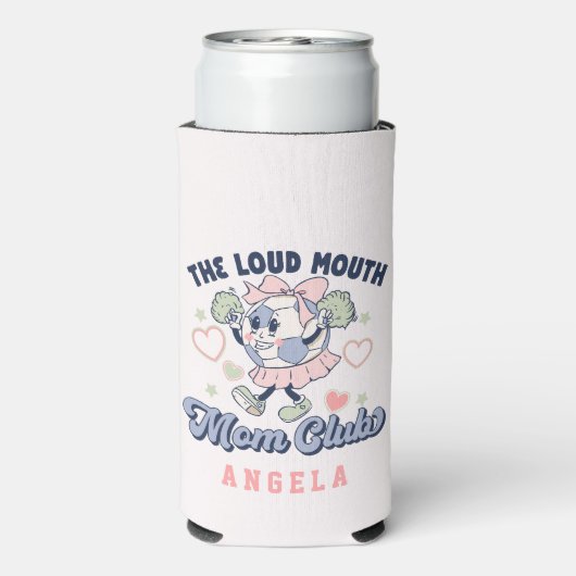 Soccer Mam Persoonlijke Seltzer Koelbox Seltzer Blikjeskoeler (Seltzer Achterkant)