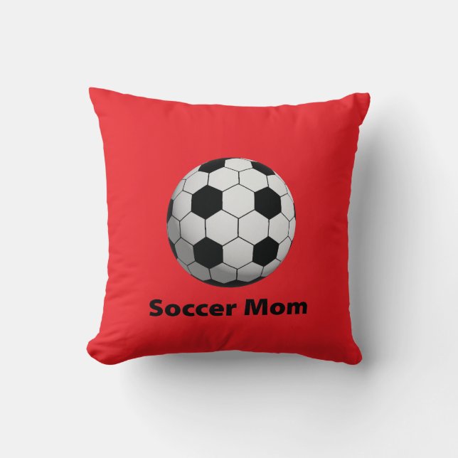 Soccer Mam Pillow Kussen (Voorkant)