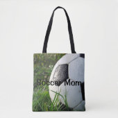 Soccer Mam Sports Shopping Canvas tas (Voorkant)