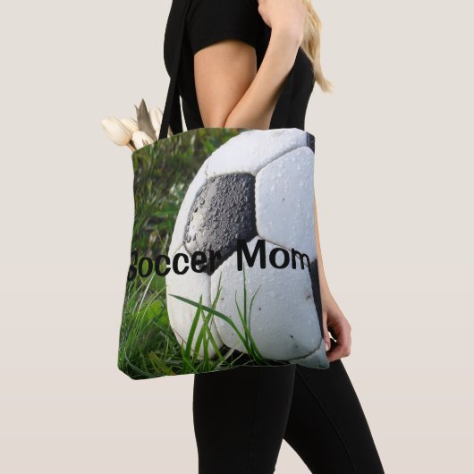 Soccer Mam Sports Shopping Canvas tas (Dichtbij)