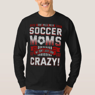 Soccer Mam Team Sport Moederdag T-shirt