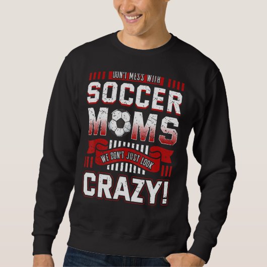Soccer Mam Team Sport Moederdag Trui (Voorkant)