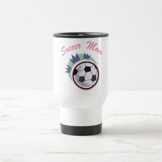 Soccer Mam Travel Mug Reisbeker (Center)