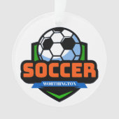 SOCCER Medal Ornament (voorkant)