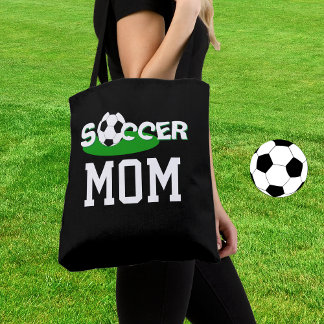 Soccer Mom Bag, Football Fan, Sports Tote Bag