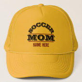 SOCCER MOM EDITABLE TRUCKER HAT PET (Voorkant)