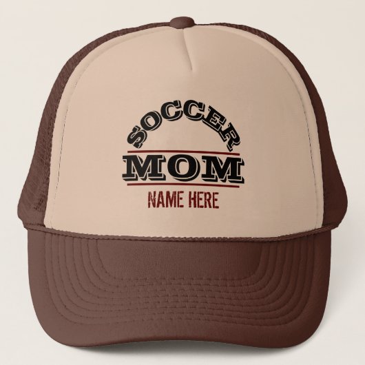 SOCCER MOM EDITABLE TRUCKER PET (Voorkant)