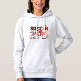 Soccer Mom Hoodie – Faux Yarn Cozy Pullover Gift