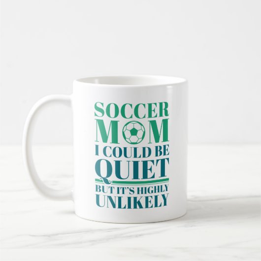 Soccer Mom Quiet Koffiemok (Links)