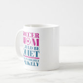 Soccer Mom Quiet Koffiemok (Voorkant links)