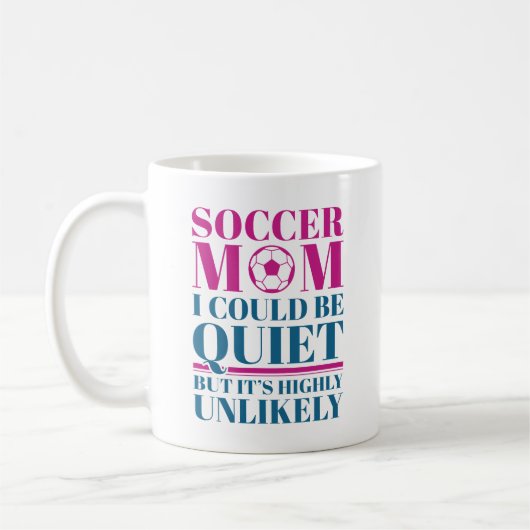 Soccer Mom Quiet Koffiemok (Links)