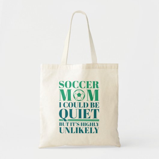 Soccer Mom Quiet Tote Bag (Voorkant)