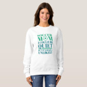 Soccer Mom Quiet Trui (Voorkant volledig)