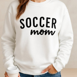Soccer Mom Shirt – Eenvoudig Script Ontwerp met Ha