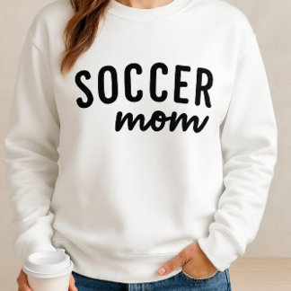 Soccer Mom Shirt – Eenvoudig Script Ontwerp met Ha