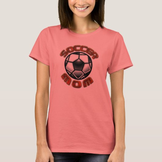 Soccer MOM T-shirt (Voorkant)