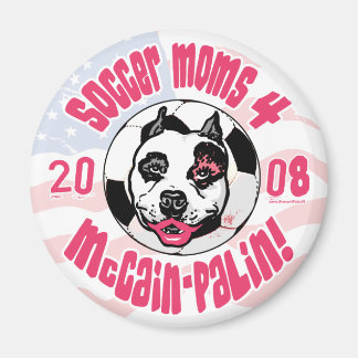 Soccer Moms 4 McCain Palin Magneet