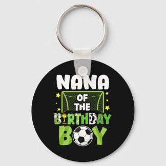 Soccer Nana Birthday Boy Party Soccer Family Match Sleutelhanger